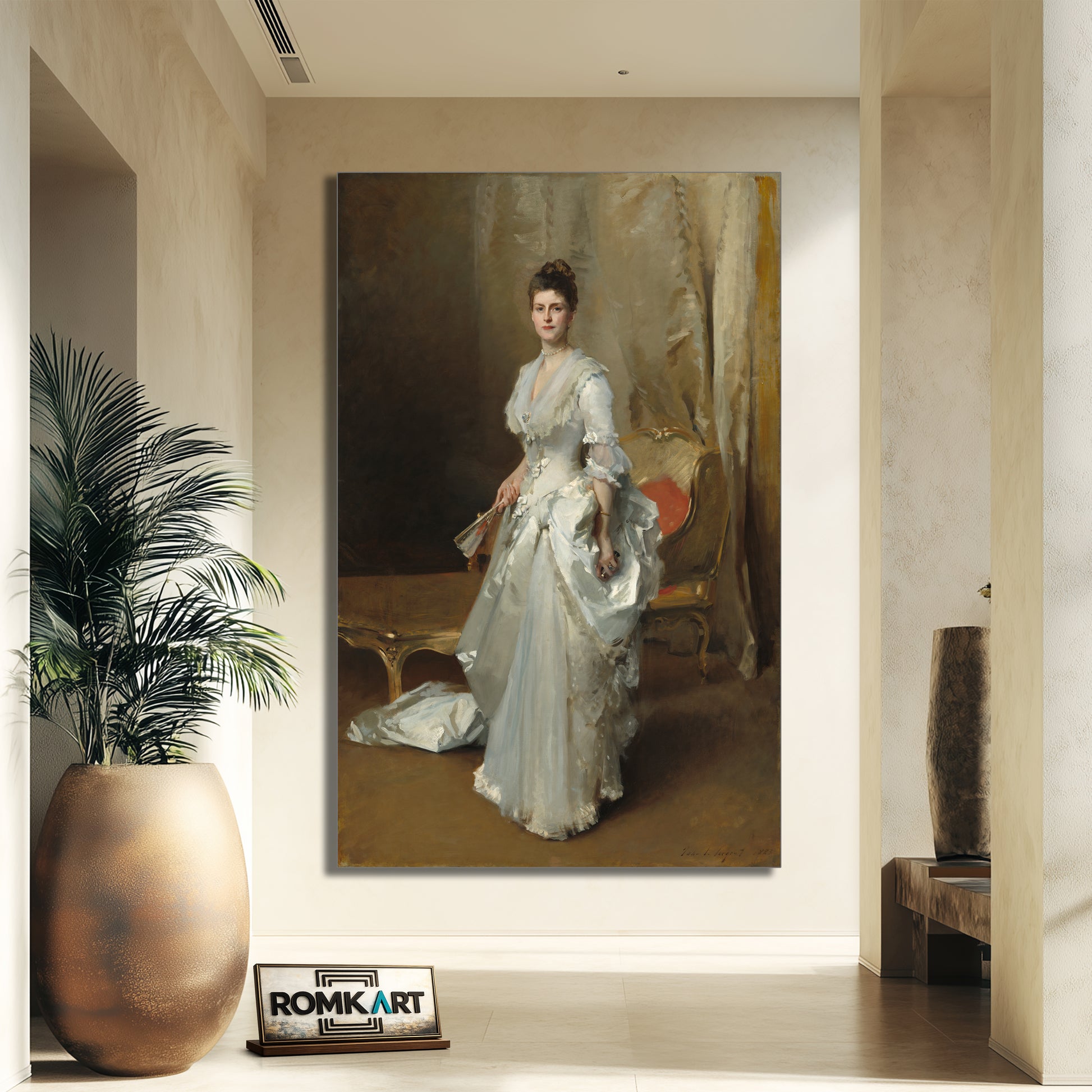 John Singer Sargent Margaret Stuyvesant Rutherfurd White Mrs Henry White 1883 – Reproduction