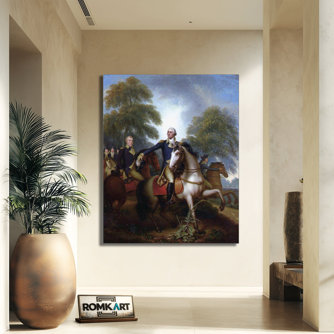 Rembrandt Peale Washington Before Yorktown 1823 – Reproduction