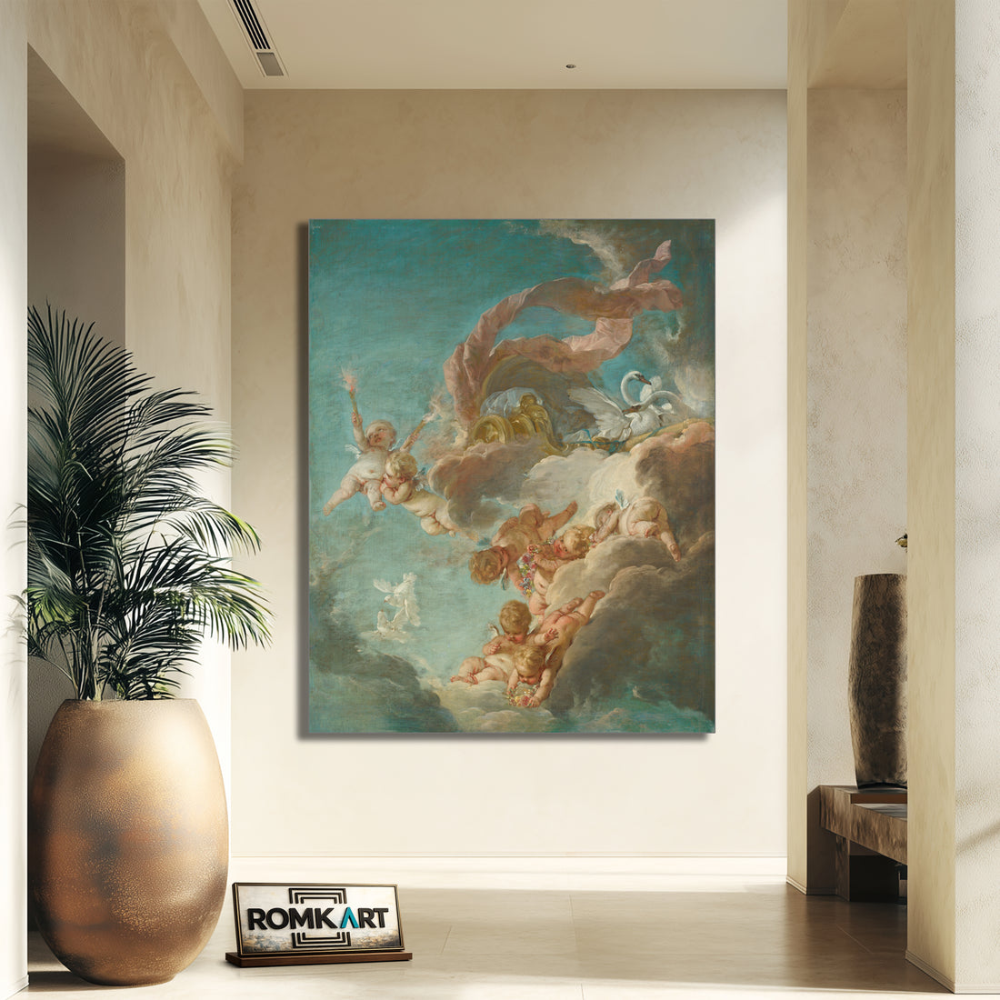 Francois Boucher The Chariot Of Venus – Reproduction