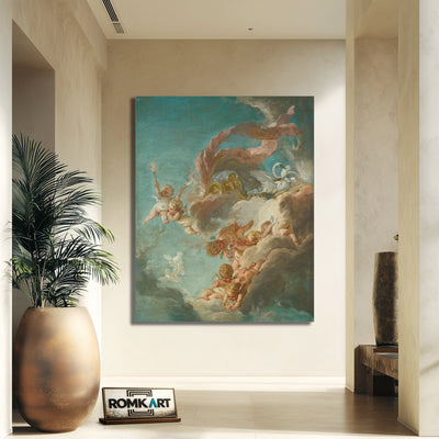 Francois Boucher The Chariot Of Venus – Reproduction