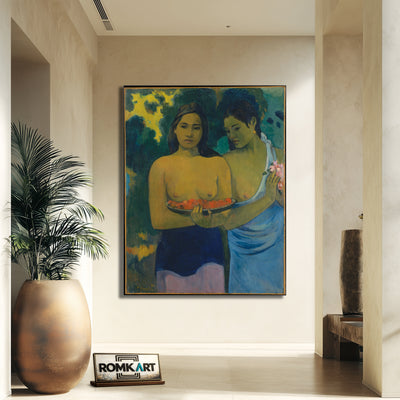 Paul Gauguin Two Tahitian Women 1899 – Reproduction
