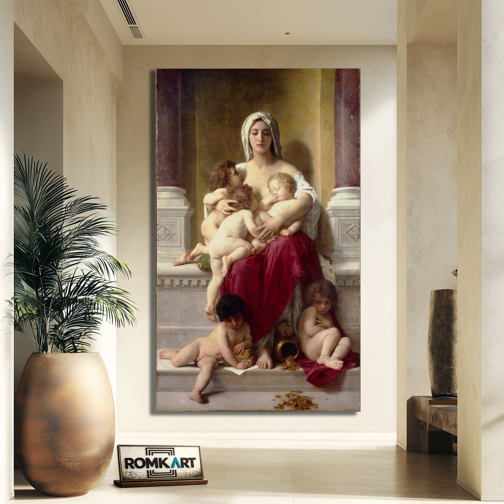 William-adolphe Bouguereau Mercy 1878 – Reproduction