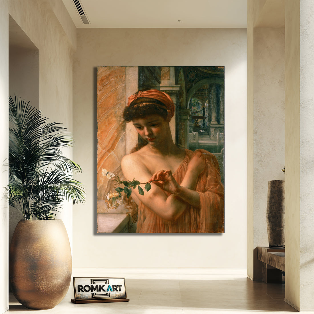 Edward Poynter Psyche In A Temple Of Love – Reproduction
