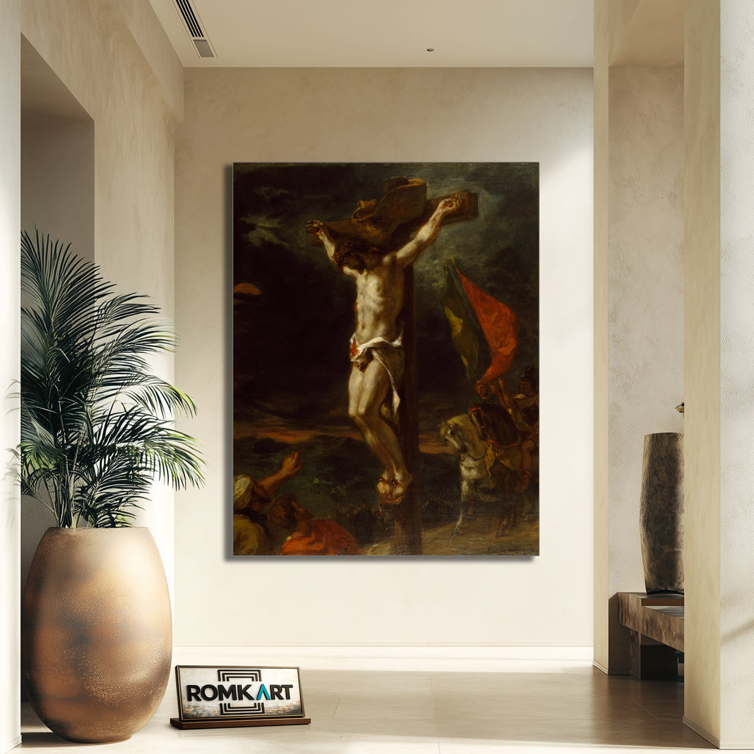 Eugene Delacroix Christ On The Cross 1846 – Reproduction