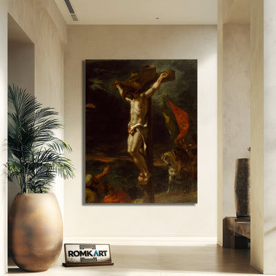 Eugene Delacroix Christ On The Cross 1846 – Reproduction
