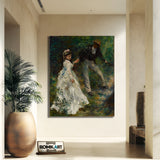 Pierre-auguste Renoir La Promenade 1870 – Reproduction