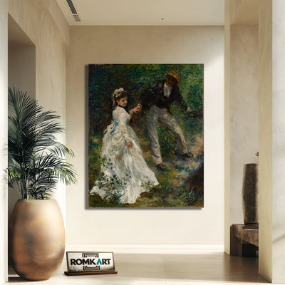Pierre-auguste Renoir La Promenade 1870 – Reproduction