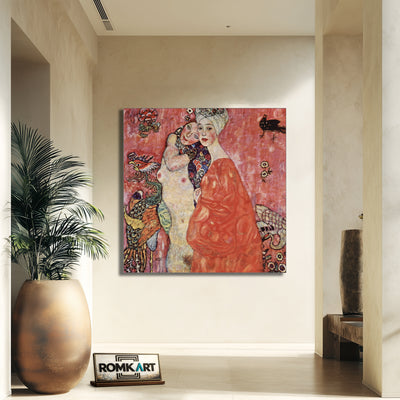 Gustav Klimt Girlfriends 1916-17 – Reproduction