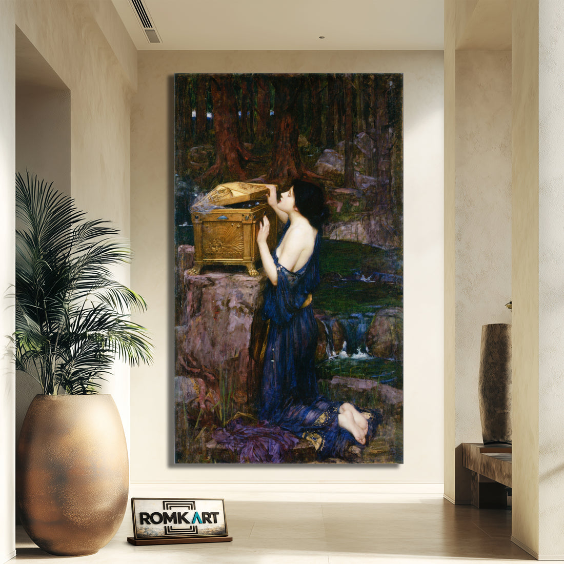 John William Waterhouse Pandora 1896 – Reproduction