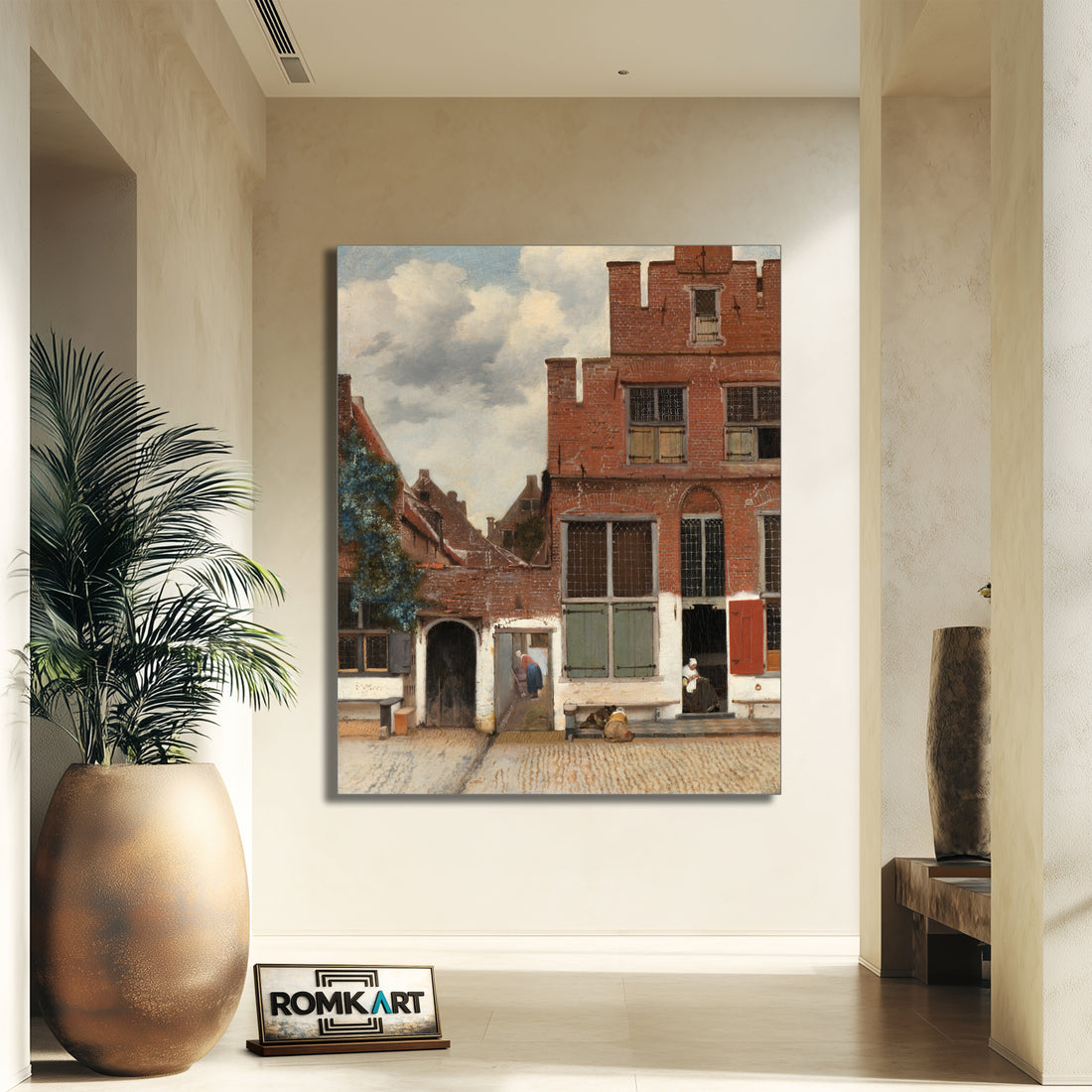 Johannes Vermeer The Little Street 1658 – Reproduction
