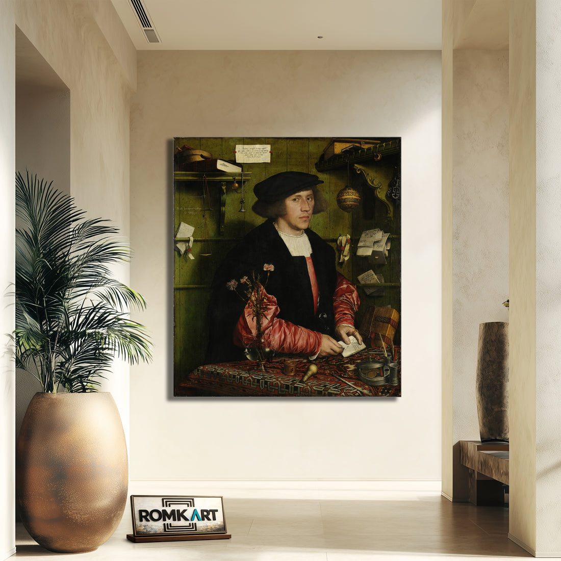 Hans Holbein The Younger The Merchant Georg Gisze 1532 – Reproduction