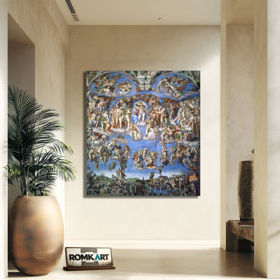 Michelangelo The Last Judgement 1541 – Reproduction