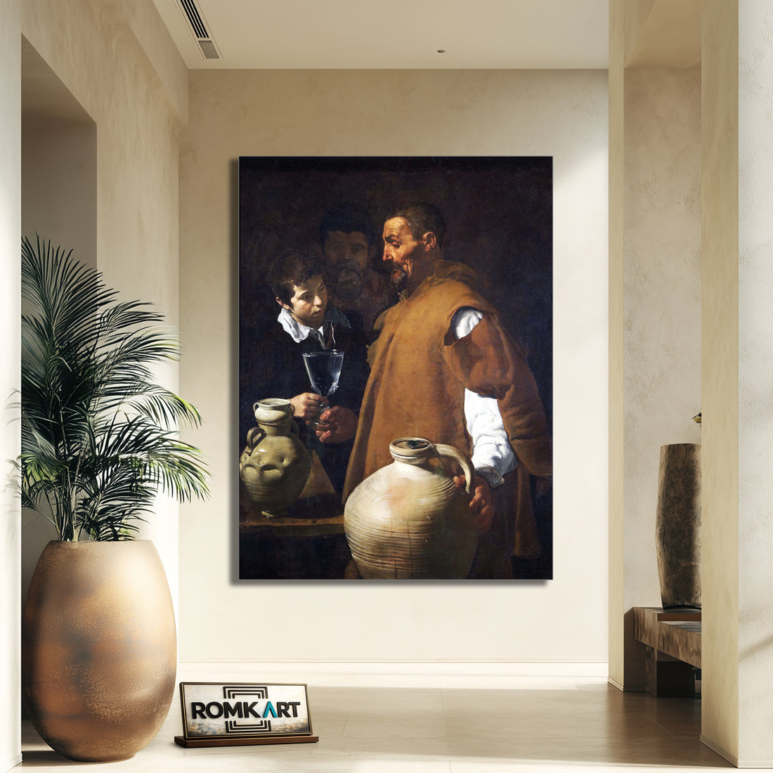 Diego Velazquez The Water Seller Of Seville 1620 – Reproduction