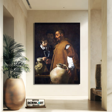 Diego Velazquez The Water Seller Of Seville 1620 – Reproduction