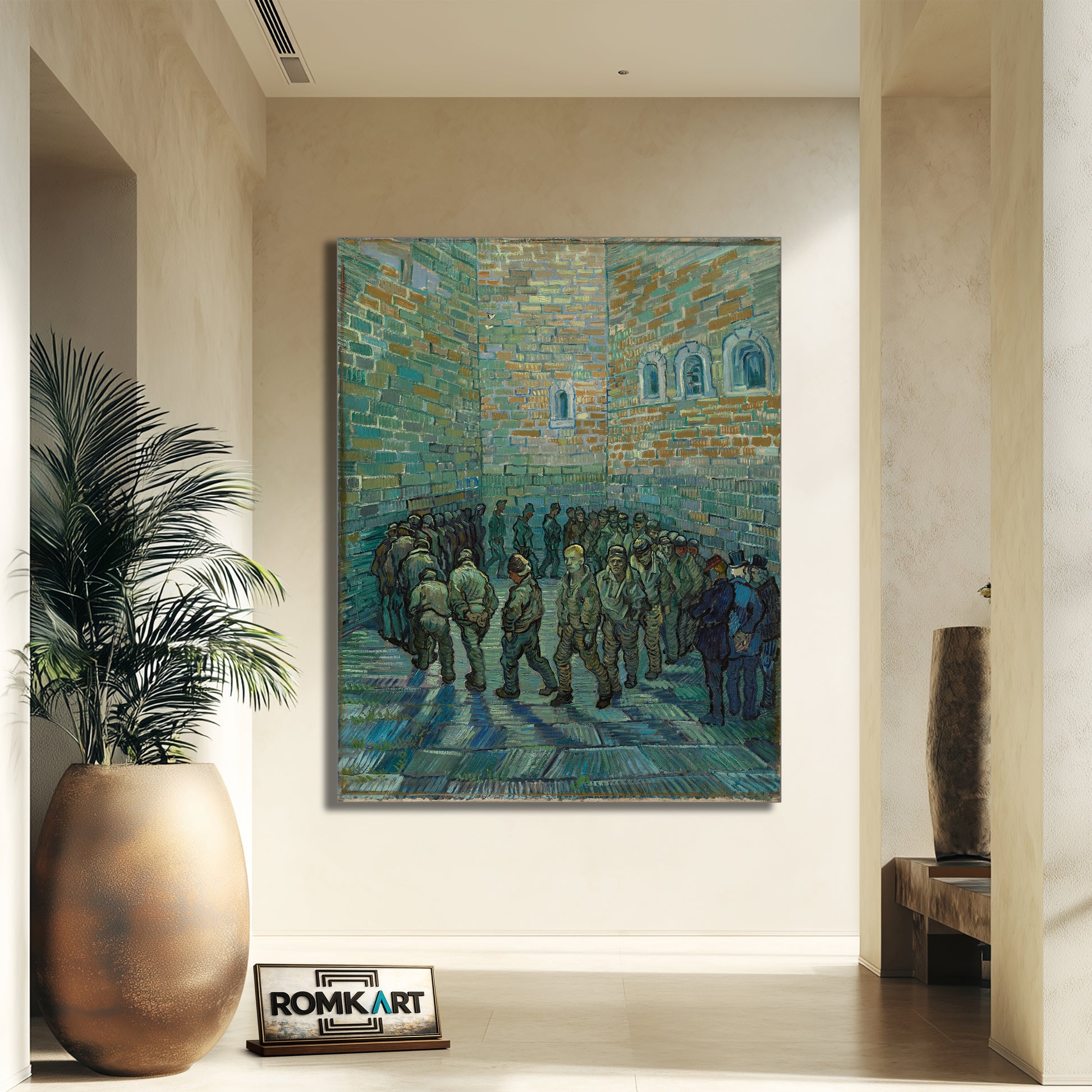 Vincent Van Gogh Prisoners Exercising 1890 – Reproduction