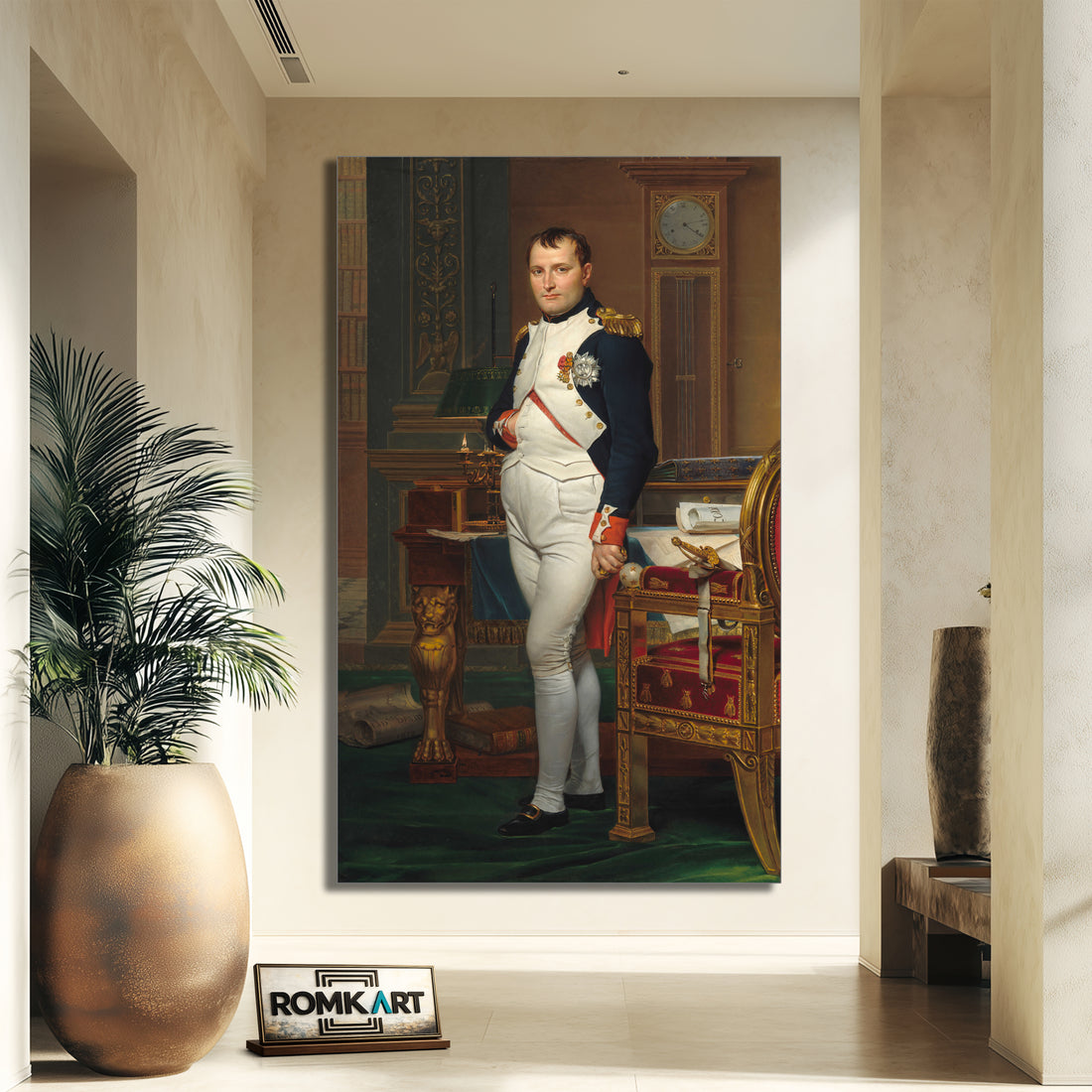Jacques-louis David Emperor Napoleon In His Study At The Tuileries 1812 – Reproduction