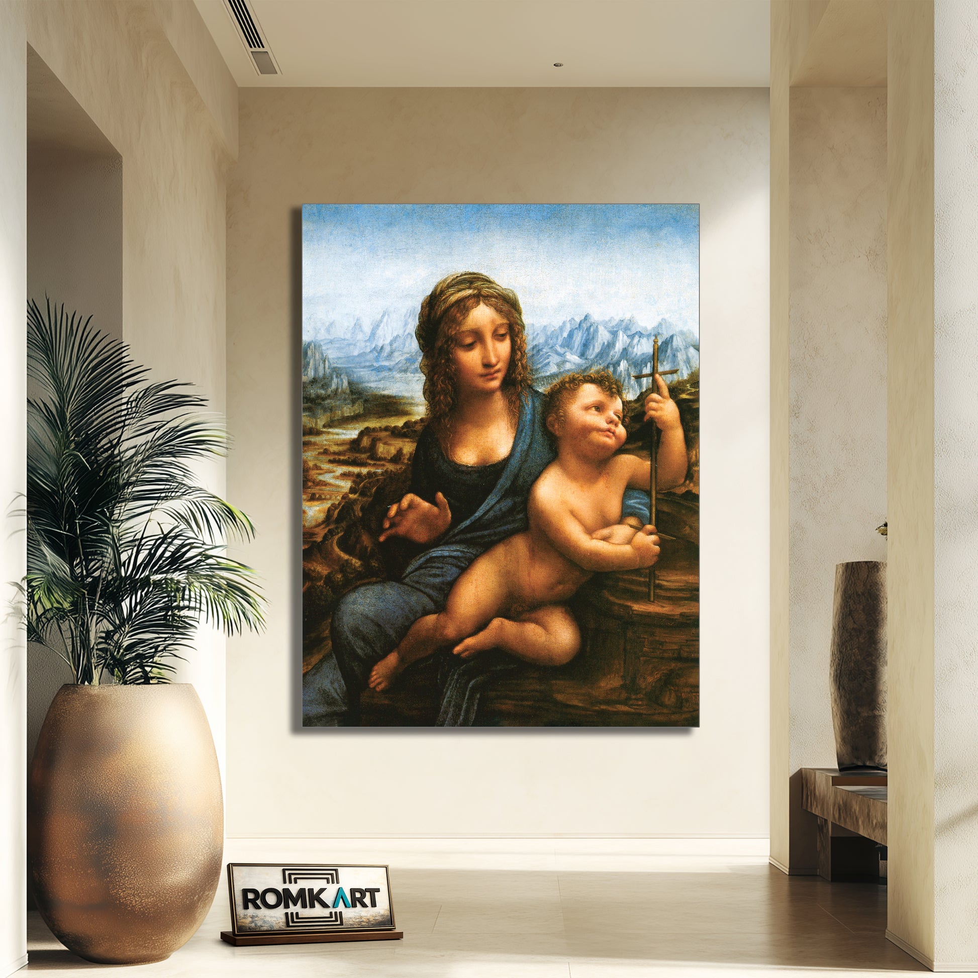 Leonardo Da Vinci The Lansdowne Madonna 1501 – Reproduction