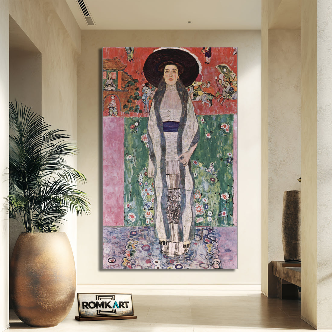 Gustav Klimt Portrait Of Adele Bloch-bauer II – Reproduction