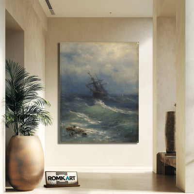 Ivan Aivazovsky Stormy Sea – Reproduction