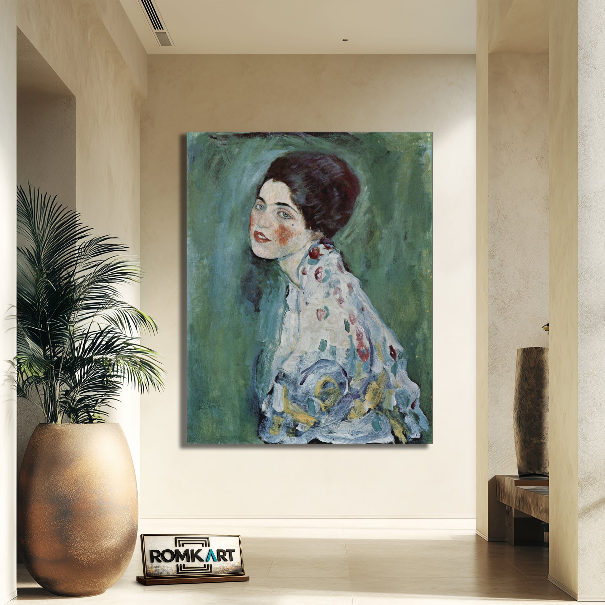 Gustav Klimt Portrait Of A Lady – Reproduction