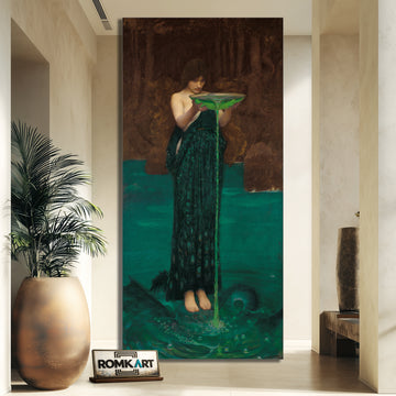 John William Waterhouse Circe Invidiosa 1892 – Reproduction