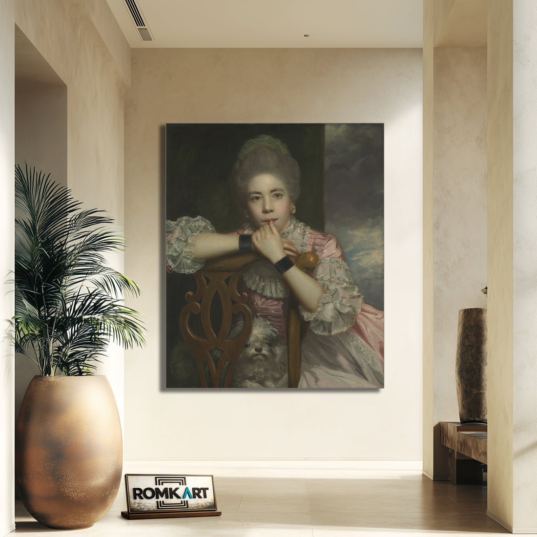 Sir Joshua Reynolds Mrs. Abington as Miss Prue in Love for Love by William Congreve – Reproduction