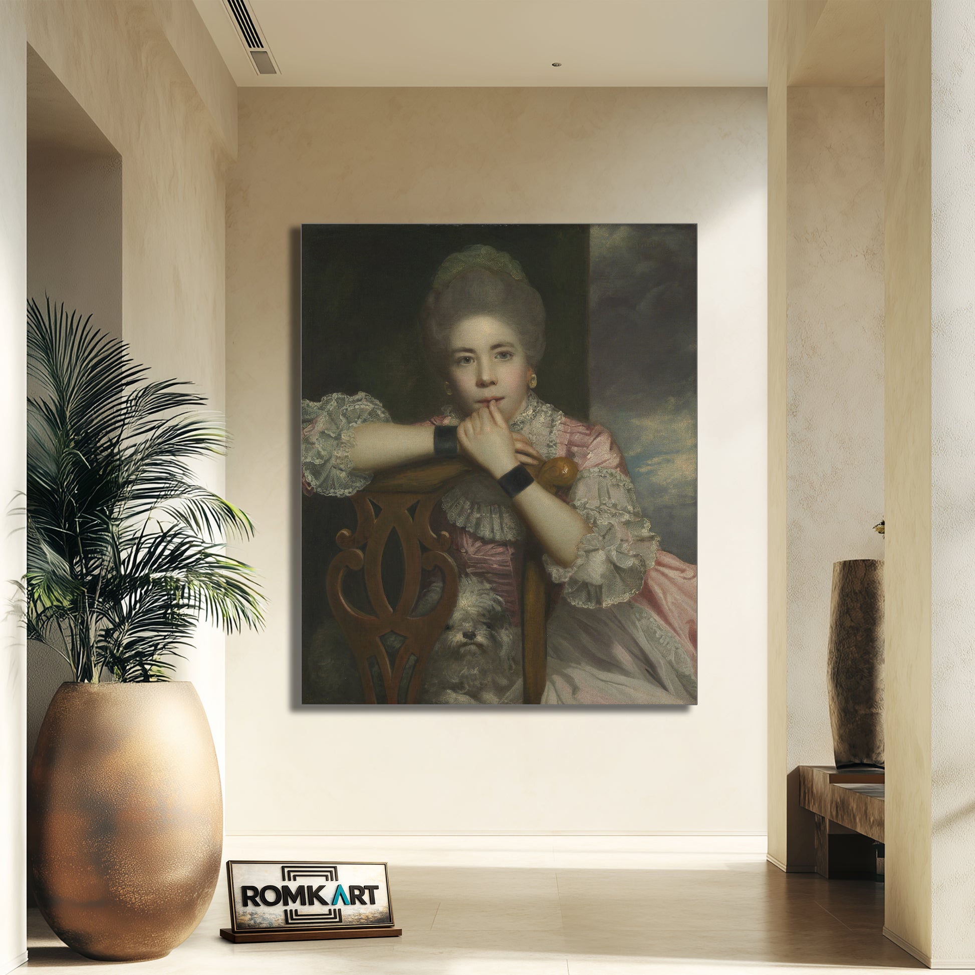 Sir Joshua Reynolds Mrs. Abington as Miss Prue in Love for Love by William Congreve – Reproduction