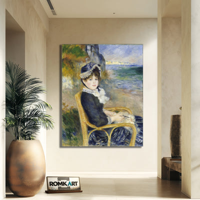 Pierre-auguste Renoir By The Seashore 1883 – Reproduction