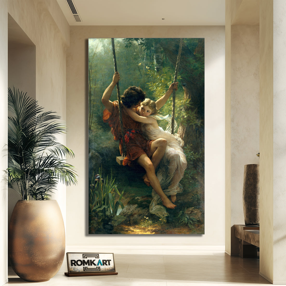 Pierre Auguste Cot Springtime 1873 – Reproduction