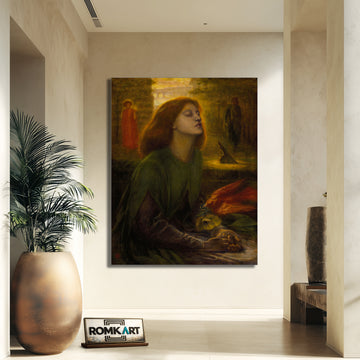 Dante Gabriel Rossetti Beata Beatrix1864 - 1870 – Reproduction