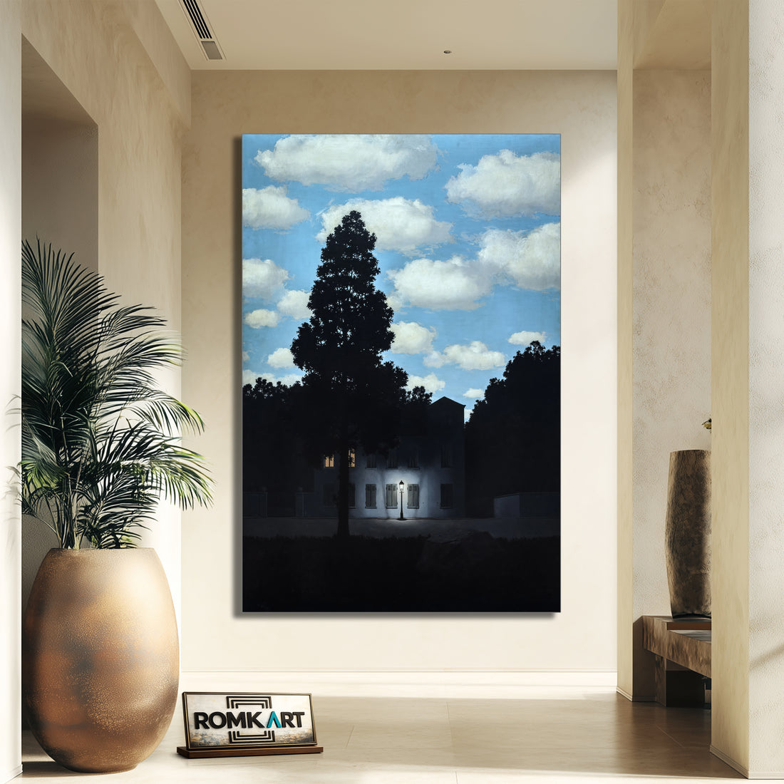 Rene Magritte The Empire of Light (1954) – Reproduction