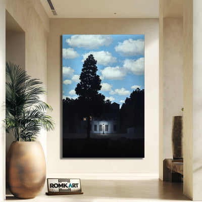 Rene Magritte The Empire of Light (1954) – Reproduction