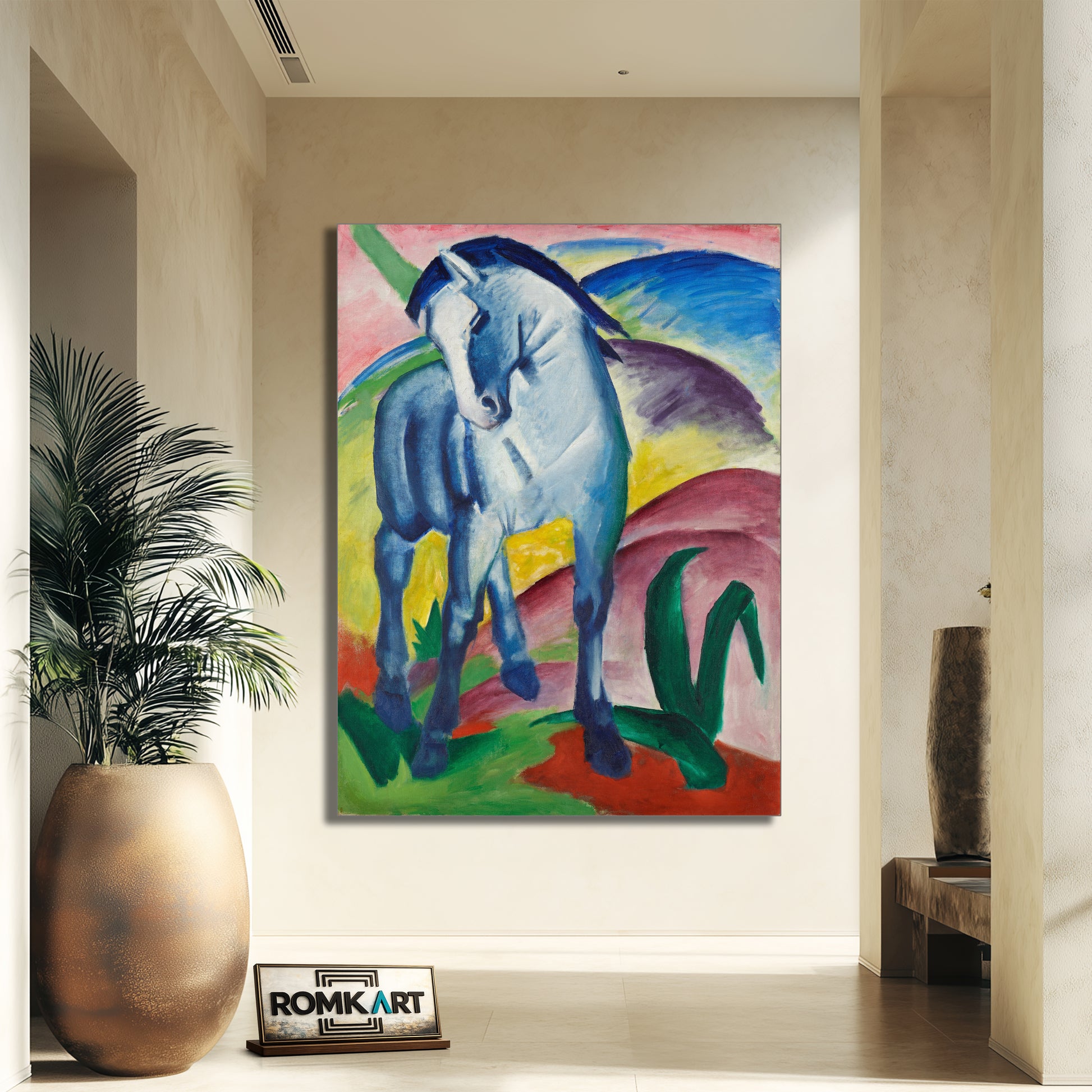 Franz Marc Blue Horse I 1911 – Reproduction