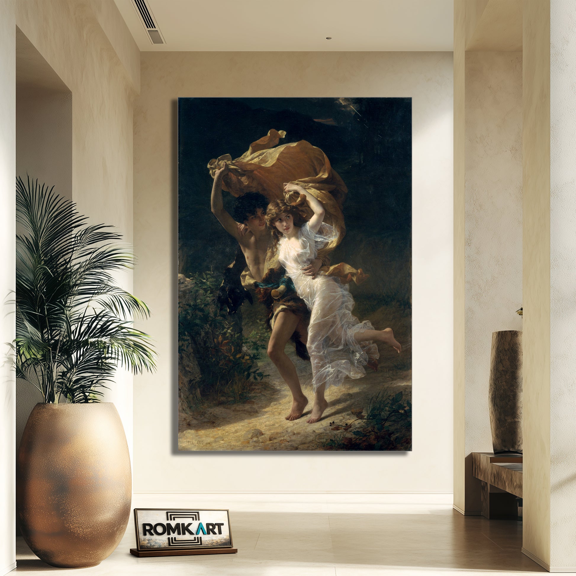 Pierre Auguste Cot The Storm 1880 – Reproduction