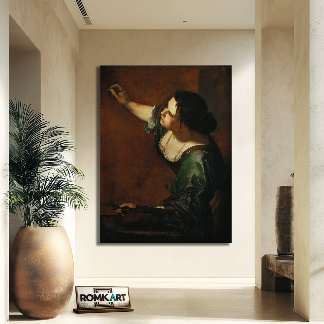 Artemisia Gentileschi Self-portrait As The Allegory Of Painting – Reproduction