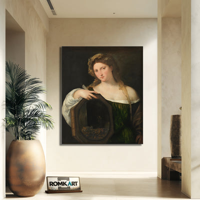 Titian Vanity 1515 Alte Pinakothek – Reproduction