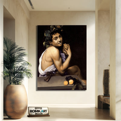 Caravaggio Young Sick Bacchus 1593 – Reproduction