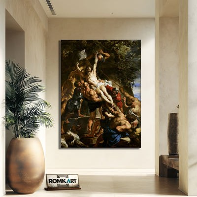 Peter Paul Rubens Elevation Of The Cross Central Panel C 1610 – Reproduction