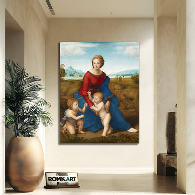 Raphael Madonna Of The Meadow Madonna Del Prato 1506 – Reproduction
