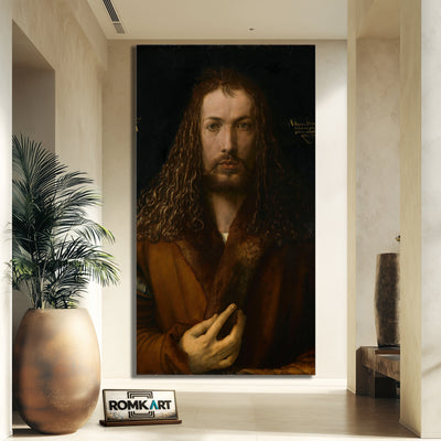 Albrecht Durer Self-portrait With Fur-trimmed Robe – Reproduction