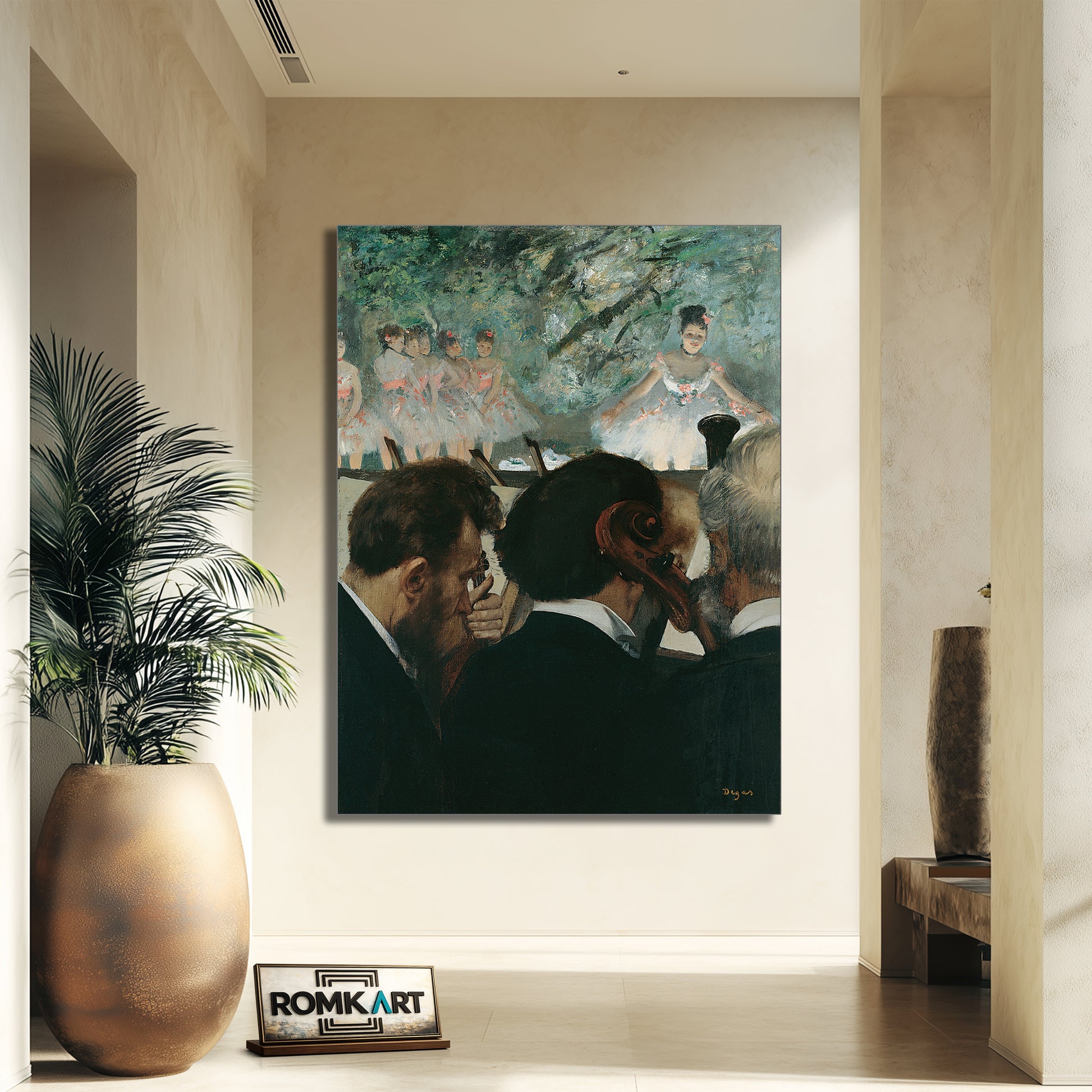 Edgar Degas Orchestra Musicians 1872 – Reproduction
