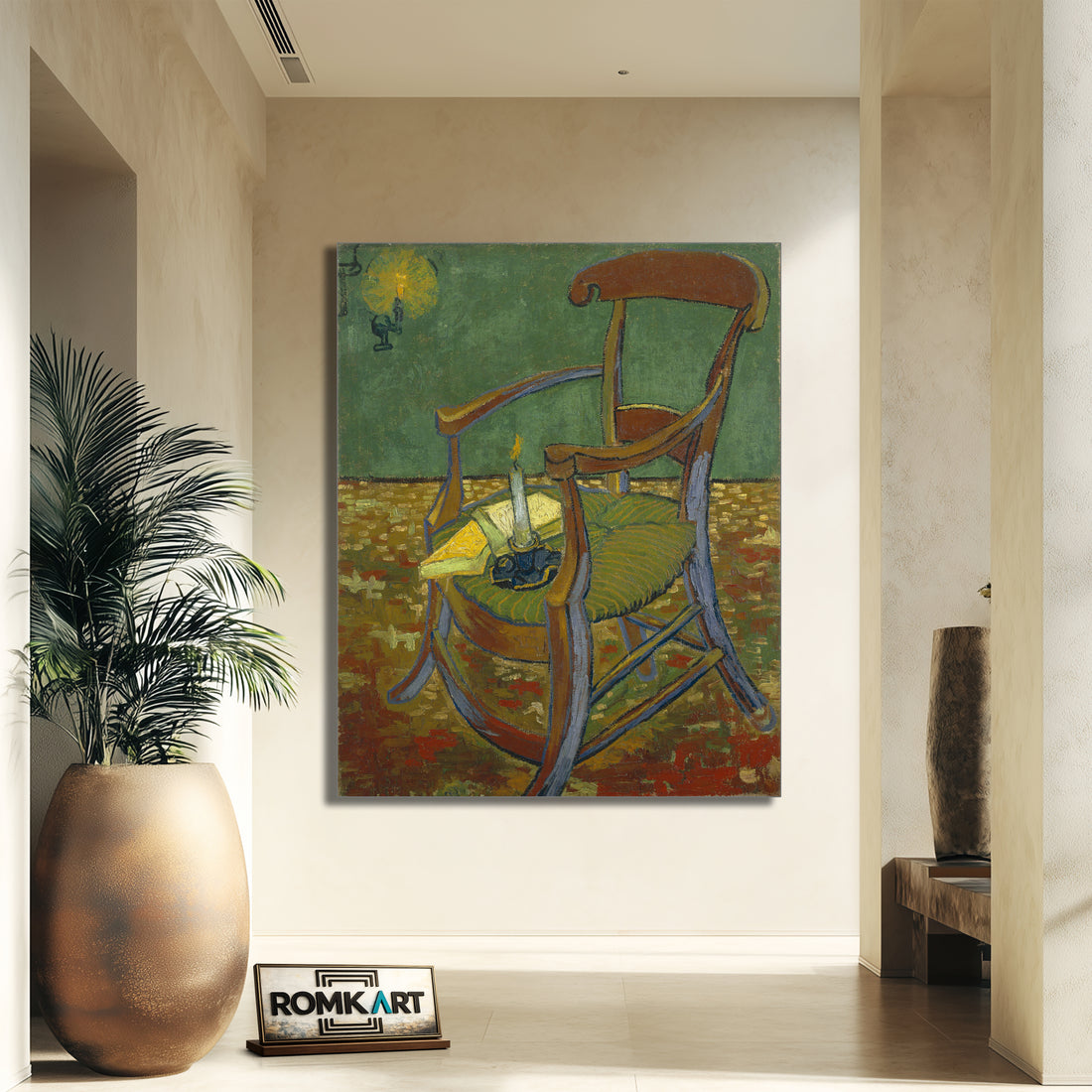 Vincent Van Gogh Paul Gauguin Armchair 1888 – Reproduction