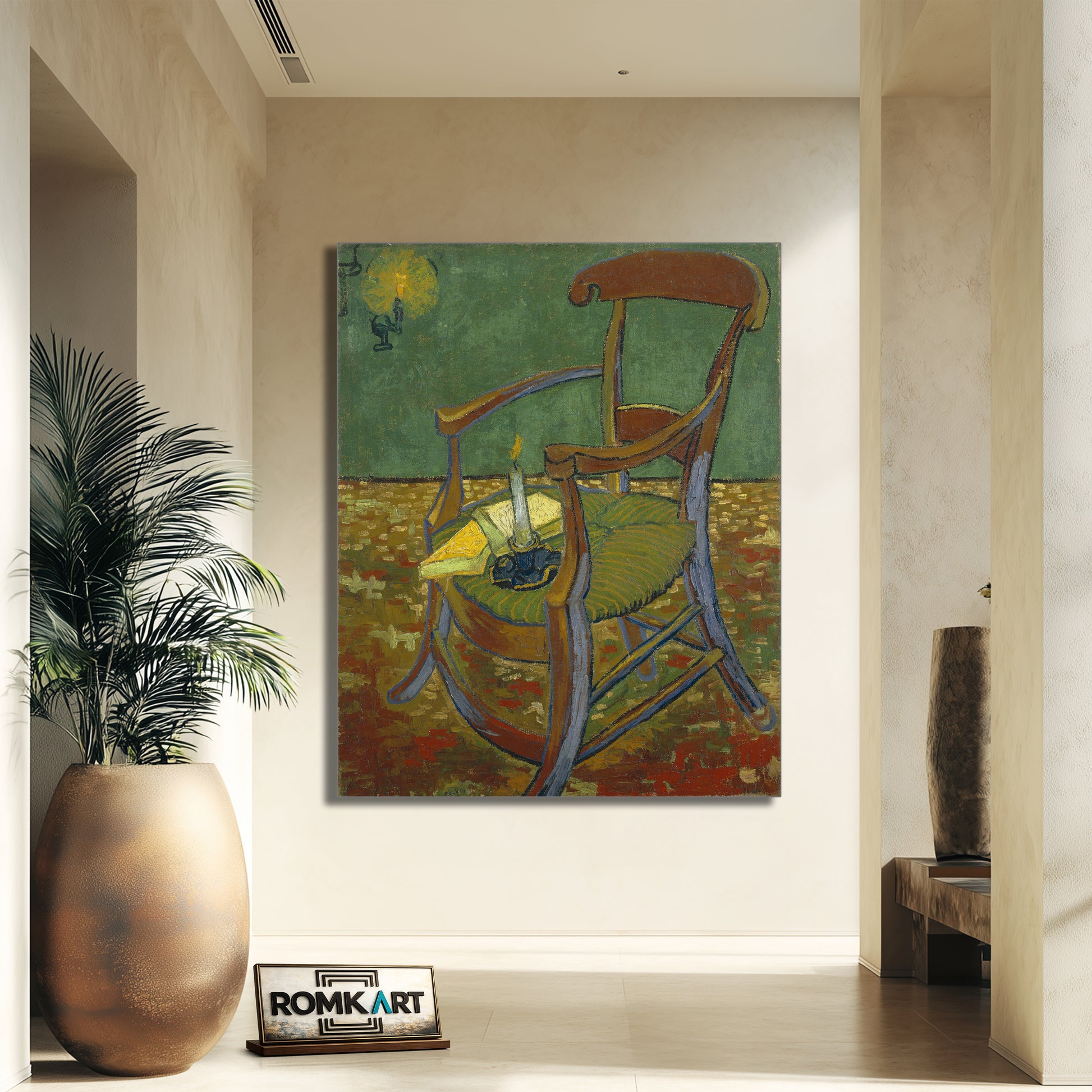 Vincent Van Gogh Paul Gauguin Armchair 1888 – Reproduction