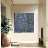 Claude Monet Blue Water Lilies 1916 - 1919 – Reproduction