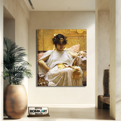 John William Waterhouse Cleopatra 1888 – Reproduction