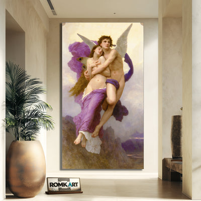 William Adolphe Bouguereau The Abduction Of Psyche 1895 – Reproduction