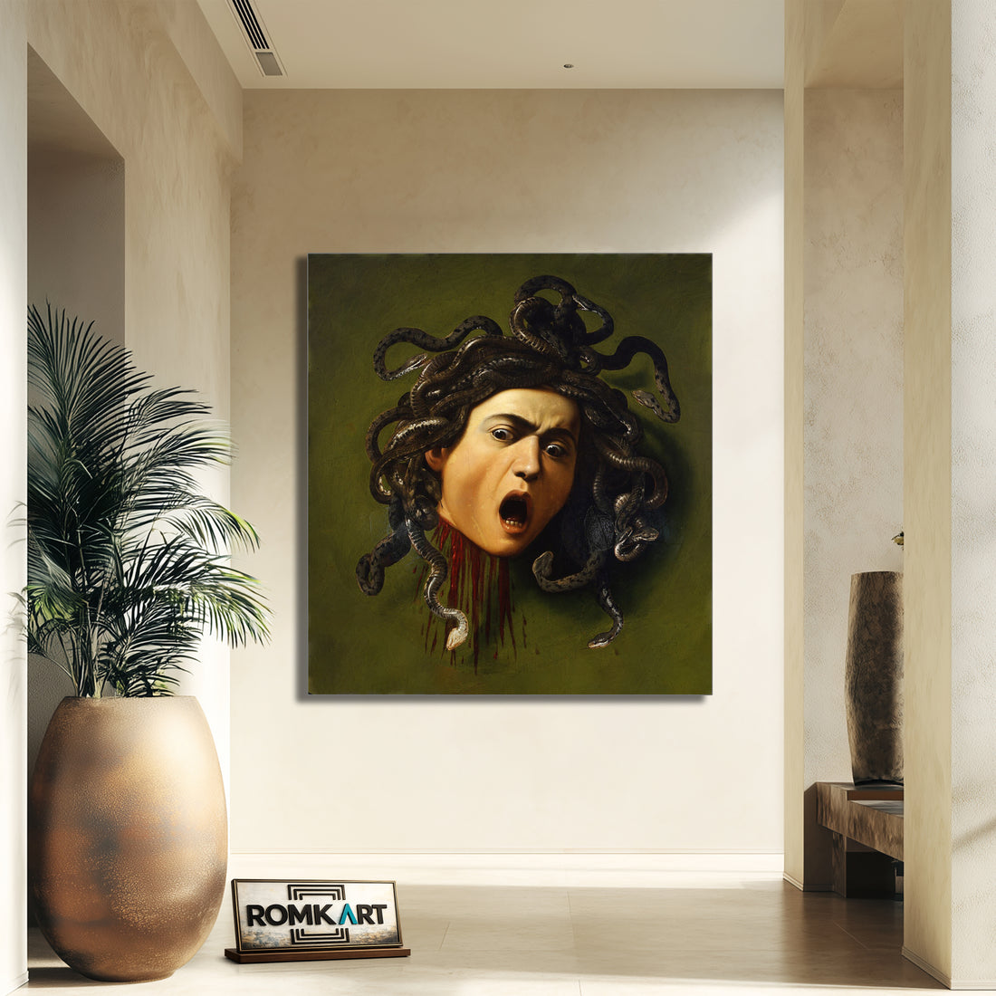 Caravaggio Medusa 1598 – Reproduction