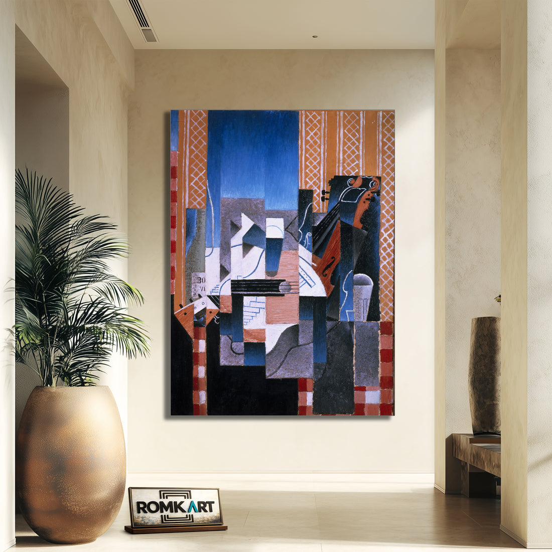 Juan Gris - Violin And Guitar 1913 Cubism – Reproduction