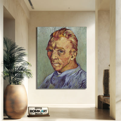 Vincent Van Gogh Self-portrait Without Beard 1889 – Reproduction