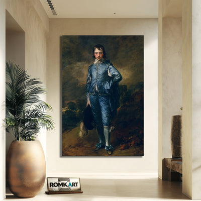 Thomas Gainsborough The Blue Boy 1770 – Reproduction
